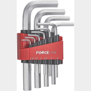 Набор ключей шестигранных 1,27-10 мм 10 предметов FORCE (5102)