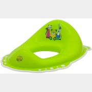 Сиденье для унитаза детское MALTEX Мишка и друзья зелено-белое (5337)