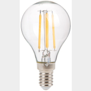 Лампа светодиодная филаментная E14 ЮПИТЕР G45 6 Вт 3000К (JP6005-01)