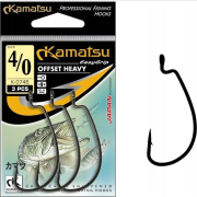 Крючки рыболовные одинарные KAMATSU Offset Heavy K-0746 №5/0 3 штук (516200350)