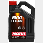 Моторное масло 5W30 синтетическое MOTUL 8100 Eco-Lite 5 л (108214)