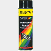 Краска аэрозольная универсальная черный глянец MOTIP 500 мл (04005)