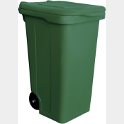Контейнер для мусора пластиковый БЗПИ 120 л зеленый (830112)