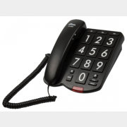 Телефон домашний проводной RITMIX RT-520 Black