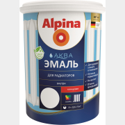 Эмаль акриловая ALPINA Аква Для радиаторов белый 0,9 л (948103417)