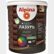 Лазурь для дерева ALPINA Аква палисандр 2,5 л (948103489)