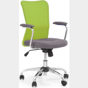 Кресло компьютерное HALMAR Andy серый/зеленый (V-CH-ANDY-FOT-LIMONK)