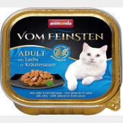 Влажный корм для кошек ANIMONDA Vom Feinsten Adult лосось без злаков ламистер 100 г (4017721833615)