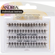 Пучки ресниц ANDREA Individual Lashes безузелковые комбинированные черные (26710)