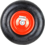 Колесо надувное диск 3.50-6" подшипник посадка 16x90 мм для тачки WB140-1 ECO (WB-P205)