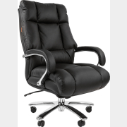 Кресло компьютерное CHAIRMAN 405 кожа черный (00-07029407)