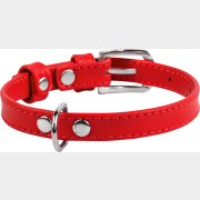 Ошейник для собак COLLAR Glamour 9 мм 18-21 см красный (32003)