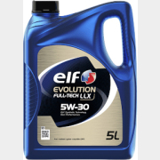 Моторное масло 5W30 синтетическое ELF Evolution Full-Tech LLX 5 л (213920)