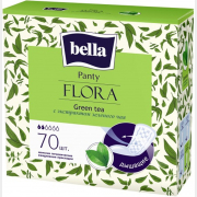 Ежедневные гигиенические прокладки BELLA Flora Green Tea 70 штук (5900516312978)