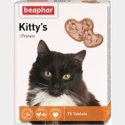 Добавка для кошек BEAPHAR Kitty's + Protein 75 штук (8711231125104)