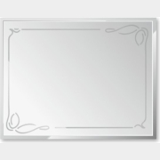 Зеркало для ванной АЛМАЗ-ЛЮКС Г (Г-016)