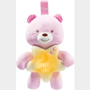 Ночник-проектор детский CHICCO Медвежонок розовый (9156100000)