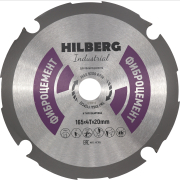 Диск пильный 165х20 мм 4 зуба HILBERG Industrial Фиброцемент (НC165)