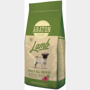 Сухой корм для щенков ARATON Junior ягненок и рис 15 кг (ART45638)