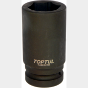 Головка ударная 1" 38 мм 6 граней глубокая TOPTUL (KABE3238)