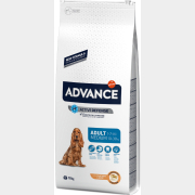 Сухой корм для собак ADVANCE Adult Medium курица с рисом 18 кг (8410650221571)
