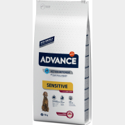 Сухой корм для собак ADVANCE Sensitive ягненок с рисом 12 кг (8410650173535)