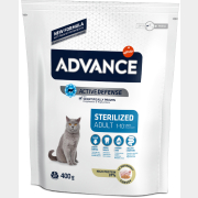 Сухой корм для стерилизованных кошек ADVANCE Sterilised индейка 0,4 кг (8410650160467)