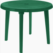 Стол садовый АЛЕАНА круглый зеленый (20381)