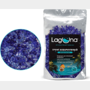 Грунт для аквариума LAGUNA Акриловый 3-7 мм 016AB синий 0,4 кг (73904018)