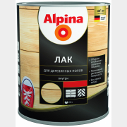 Лак алкидно-уретановый ALPINA Для деревянных полов прозрачный 2,5 л (948103955)