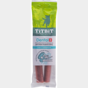 Лакомство для собак TITBIT Dental Снек с говядиной 85 г (4690538014462)