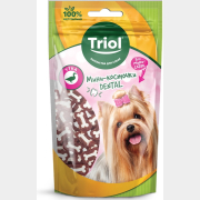Лакомство для собак TRIOL Мини-косточки Dental утка 50 г (10171035)