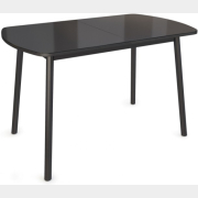 Стол кухонный LISTVIG Винер G черный 120-152x70х75 см (63691)