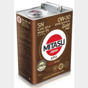 Моторное масло 0W30 синтетическое MITASU Gold PAO SN 4 л (MJ-103-4)