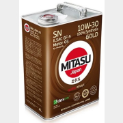 Моторное масло 10W30 синтетическое MITASU Gold SN 4 л (MJ-105-4)