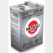Моторное масло 10W40 полусинтетическое MITASU Super LL Diesel CI-4 4 л (MJ-222-4)