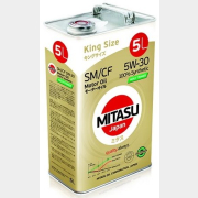 Моторное масло 5W30 синтетическое MITASU Moly-Trimer SM/CF 5 л (MJ-M11-5)