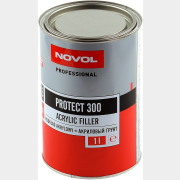 Грунт акриловый NOVOL Protect 300 серый 1 л (37011)