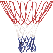 Сетка баскетбольная TORRES красный-белый-синий (SS11050)