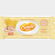 Салфетки влажные детские SMILE Baby 60 штук (42113800)