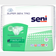Подгузники для взрослых SENI Super Trio 2 Medium 75-110 см 10 штук (SE-094-ME10-A03)