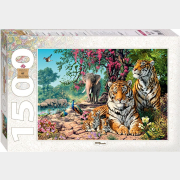 Пазл STEP PUZZLE 1500 Тигры (83054)