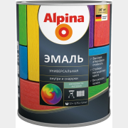 Эмаль алкидная ALPINA Универсальная черный 0,75 л (948103760)
