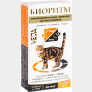 Витамины для кошек VEDA Биоритм со вкусом курицы 48 штук (4605543006869)
