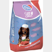 Сухой корм для собак ЗА КОРМА РОДИНЫ Смак для собак Обед с говядиной 12 кг (ZKR001)
