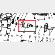 Ротор для пилы торцовочной WORTEX MS2520 (J1G-ZP27-255-49)