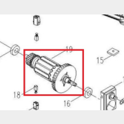 Ротор для пилы лобзиковой MOLOT MJS5505 (M1Q-XL02-55-19)