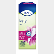 Прокладки урологические TENA Lady Ultra Mini 14 штук (7322541115832)