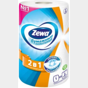 Полотенца бумажные ZEWA 2 в 1 1 рулон (7322540827743)