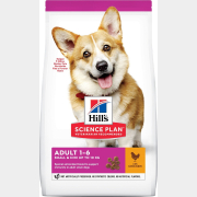 Сухой корм для собак HILL'S Science Plan Adult Small&Mini курица 1,5 кг (52742028262)